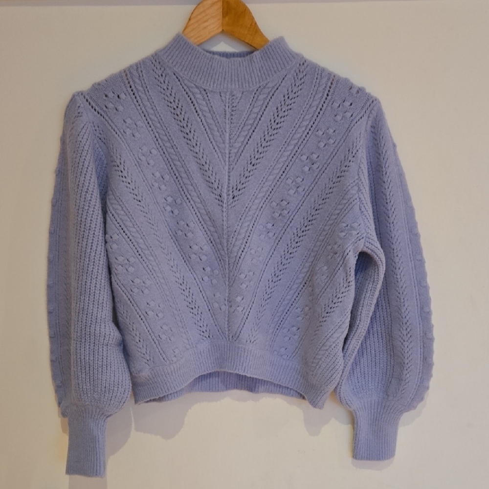 Lavender Knit Women's Sweater